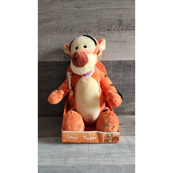 Vintage Just Play Tigger Toothbrush Gift Set Disney Winnie the Pooh Bundle - Picture 1 of 6